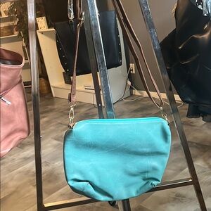Elegant Teal Shoulder Bag